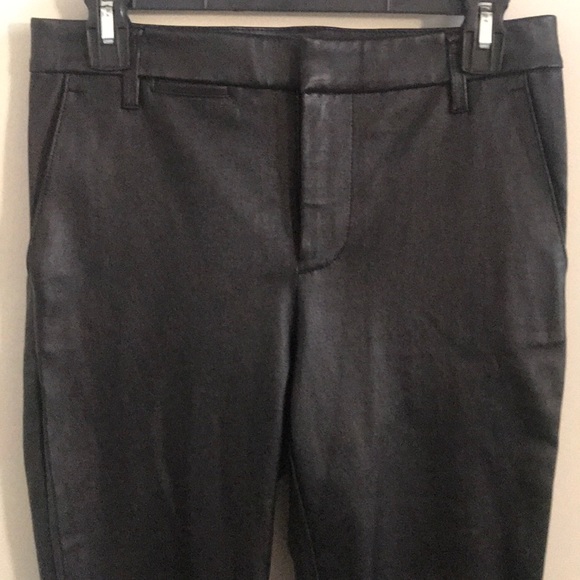 VINCE Coin Pocket Stretch Lambskin Leather Pants - Picture 7 of 8